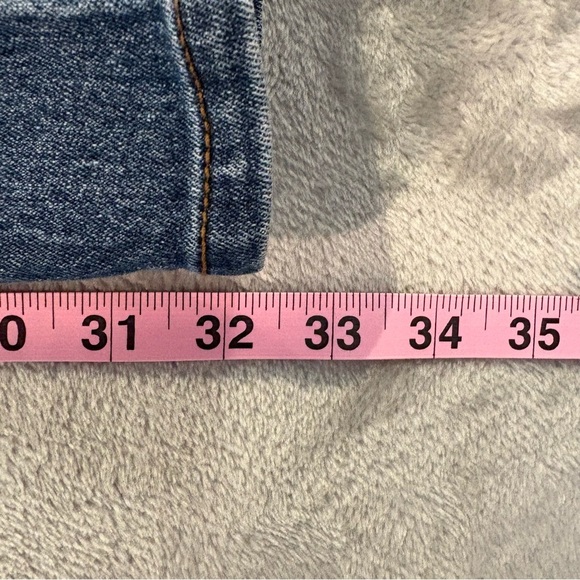 Maternity Relaxed Fit Classic Blue Jeans - Picture 3 of 8